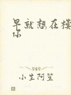 早就想在楼梯要你