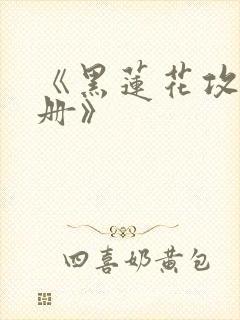 《黑莲花攻略手册》