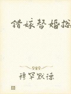 错嫁替婚总裁