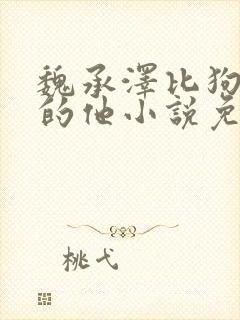 魏承泽比狗还狗的他小说免费阅读