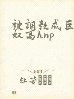 被调教成巨乳奶奴高hnp