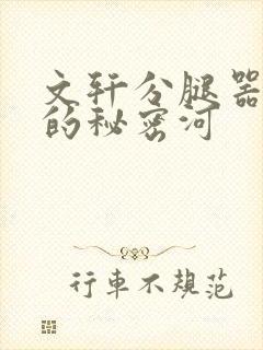 文轩分腿器河马的秘密河封面