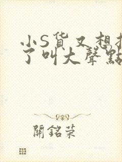 小S货又想挨C了叫大声点小