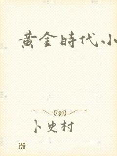 黄金时代小说