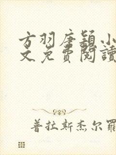 方羽唐颖小说全文免费阅读