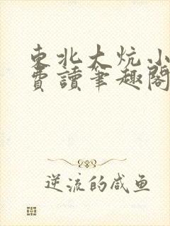 东北大炕小说免费读笔趣阁