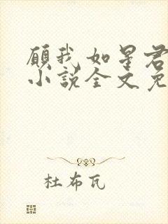 愿我如星君如月小说全文免费阅读封面