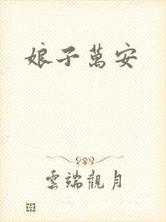 娘子万安封面