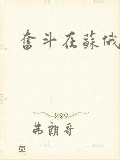 奋斗在苏俄