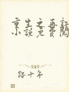 重生之再许芳华小说免费阅读