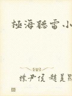极海听雷小说
