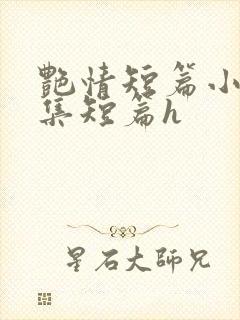 艳情短篇小说合集短篇h