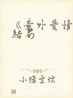 《意外爱情》大结局