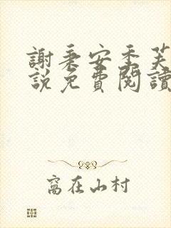 谢秉安季芙卿小说免费阅读最新章节封面