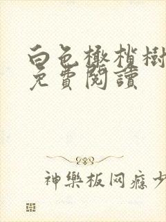 白色橄榄树全文免费阅读