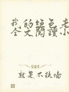 我的绝色老板娘全文阅读小说