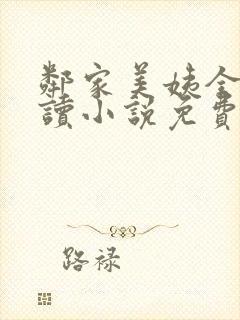 邻家美姨全文阅读小说免费下载封面