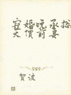 宠婚晚承总裁的天价前妻