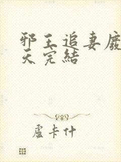 邪王追妻废材逆天完结