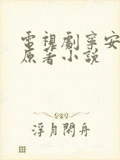 电视剧宁安如梦原著小说
