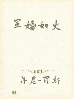 军婚如火封面