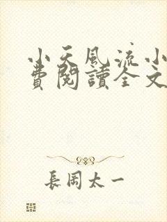 小天风流小说免费阅读全文最新章节封面
