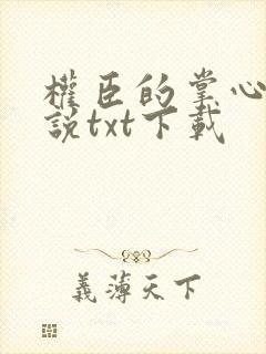 权臣的掌心宠小说txt下载