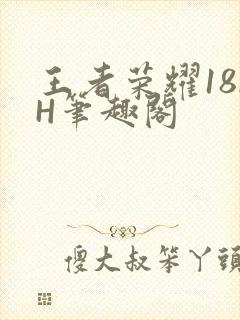 王者荣耀18rH笔趣阁