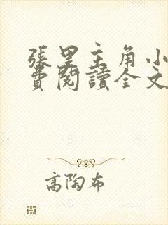 张里主角小说免费阅读全文无弹窗封面