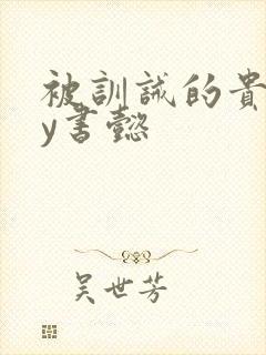 被训诫的贵妃by书懿