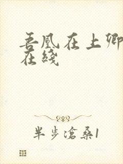吾凰在上卿在下在线