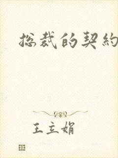 总裁的契约妻