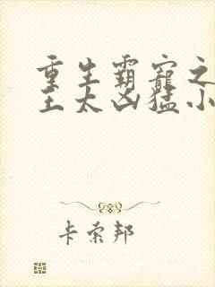 重生霸宠之摄政王太凶猛小说