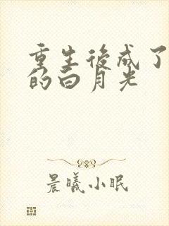 重生后成了皇帝的白月光