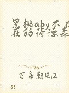 黑桃aby不存在的荷德森笔趣阁
