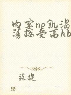 肉宴np饥渴放荡总受高hbl封面