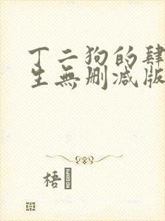 丁二狗的肆意人生无删减版