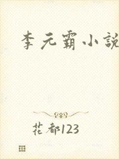 李元霸小说