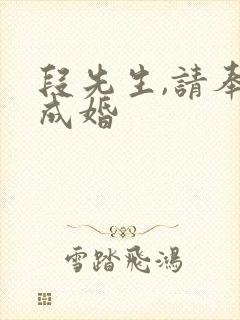 段先生,请奉子成婚