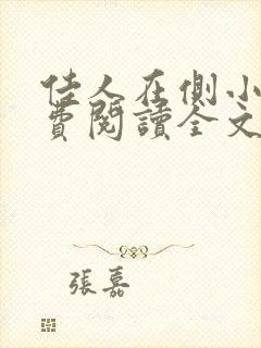 佳人在侧小说免费阅读全文无弹窗