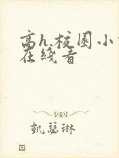 高h.校园小说在线看封面