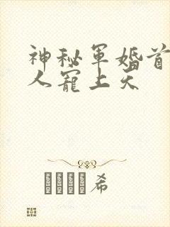 神秘军婚首长大人宠上天