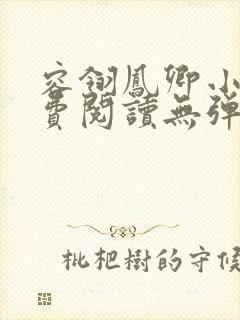 容翎凤卿小说免费阅读无弹窗