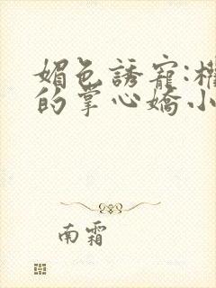 媚色诱宠:权臣的掌心娇小说全文免费阅读