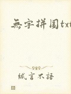 无字拼图txt