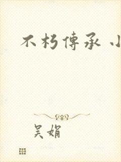 不朽传承 小说封面