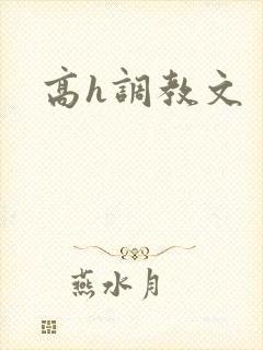 高h调教文