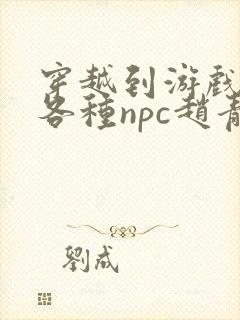 穿越到游戏里和各种npc赵青蔓