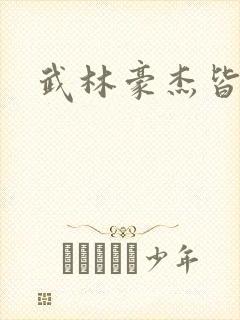 武林豪杰皆我奴