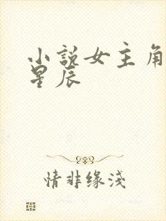 小说女主角叫沈星辰